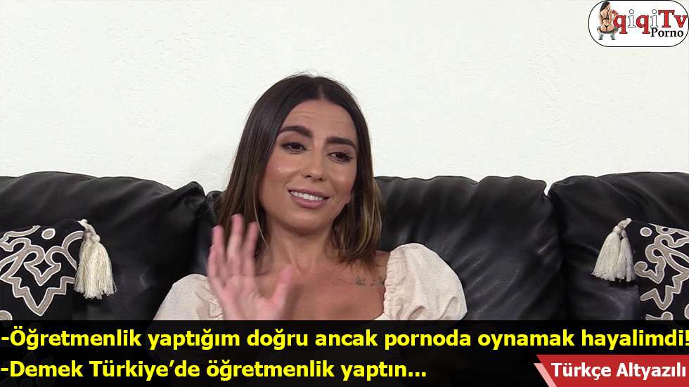 Öğretmenliği bırakan Alara casting porno çekiyor